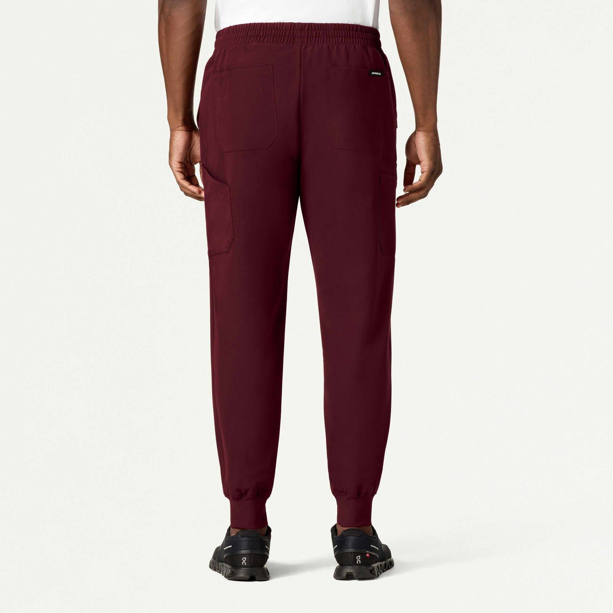 The Geiger Dual-Layer Scrub Set - Burgundy