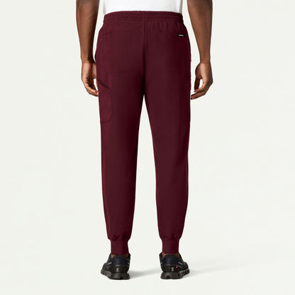 The Geiger Dual-Layer Scrub Set - Burgundy