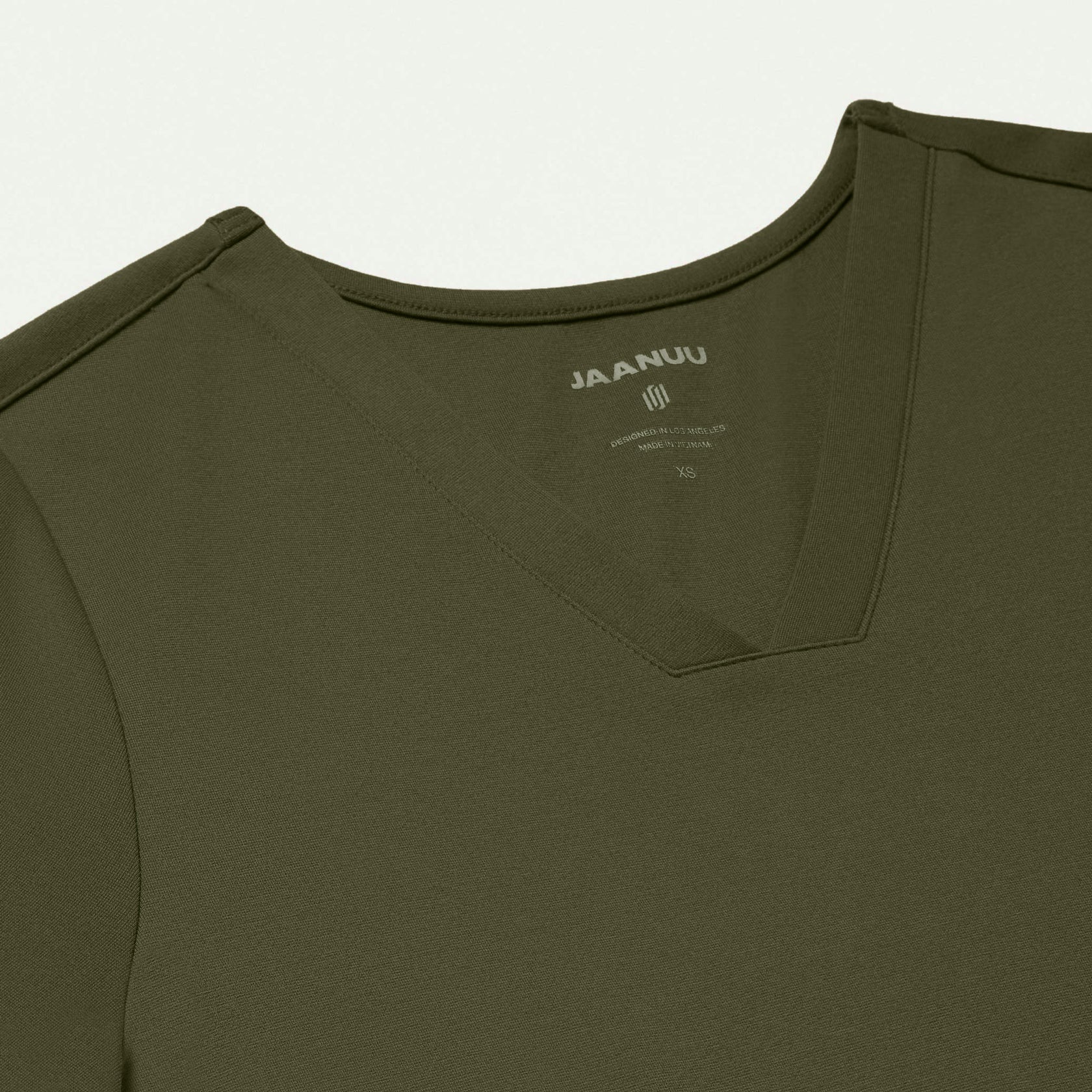 Cesi Slim ULTRAsoft Scrub Top - Olive - WOMEN'S TOPS - Jaanuu