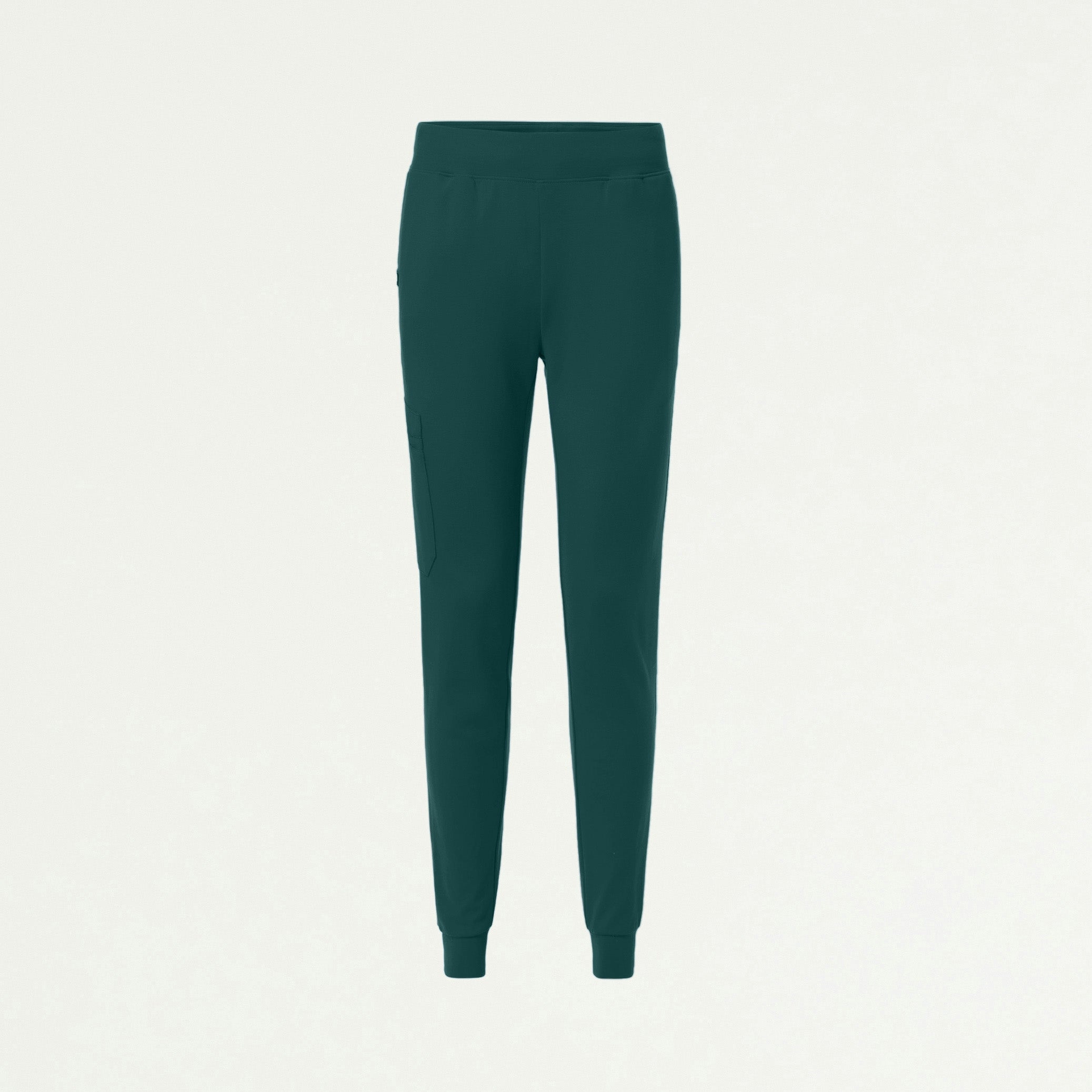 Rubi Slim ULTRAsoft Scrub Jogger - Midnight Green - WOMEN'S PANTS - Jaanuu