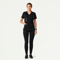 Kait 10-Pocket Skinny ULTRAsoft Scrub Jogger - Ceil Blue