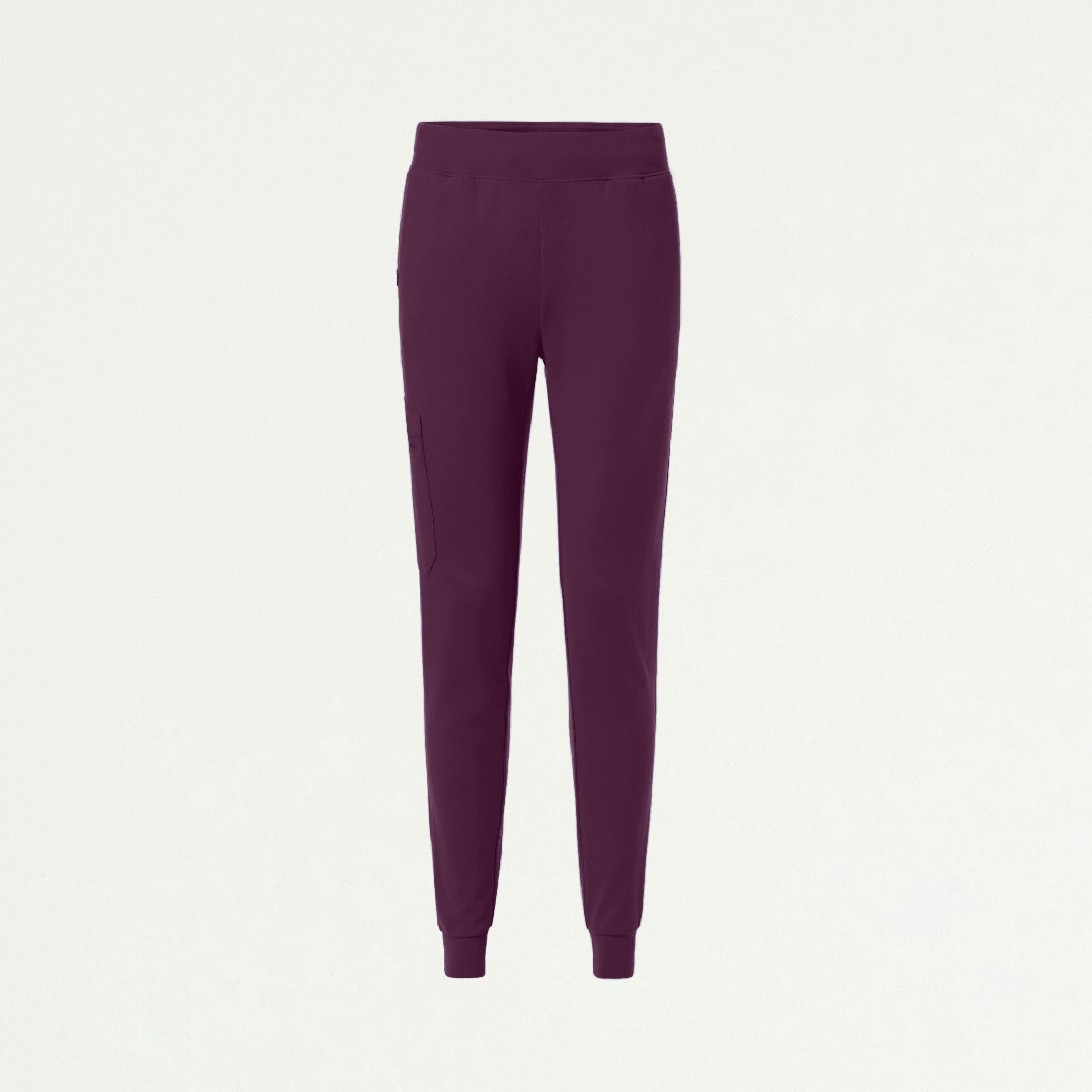 Rubi Slim ULTRAsoft Scrub Jogger - Dark Amethyst - WOMEN'S PANTS - Jaanuu