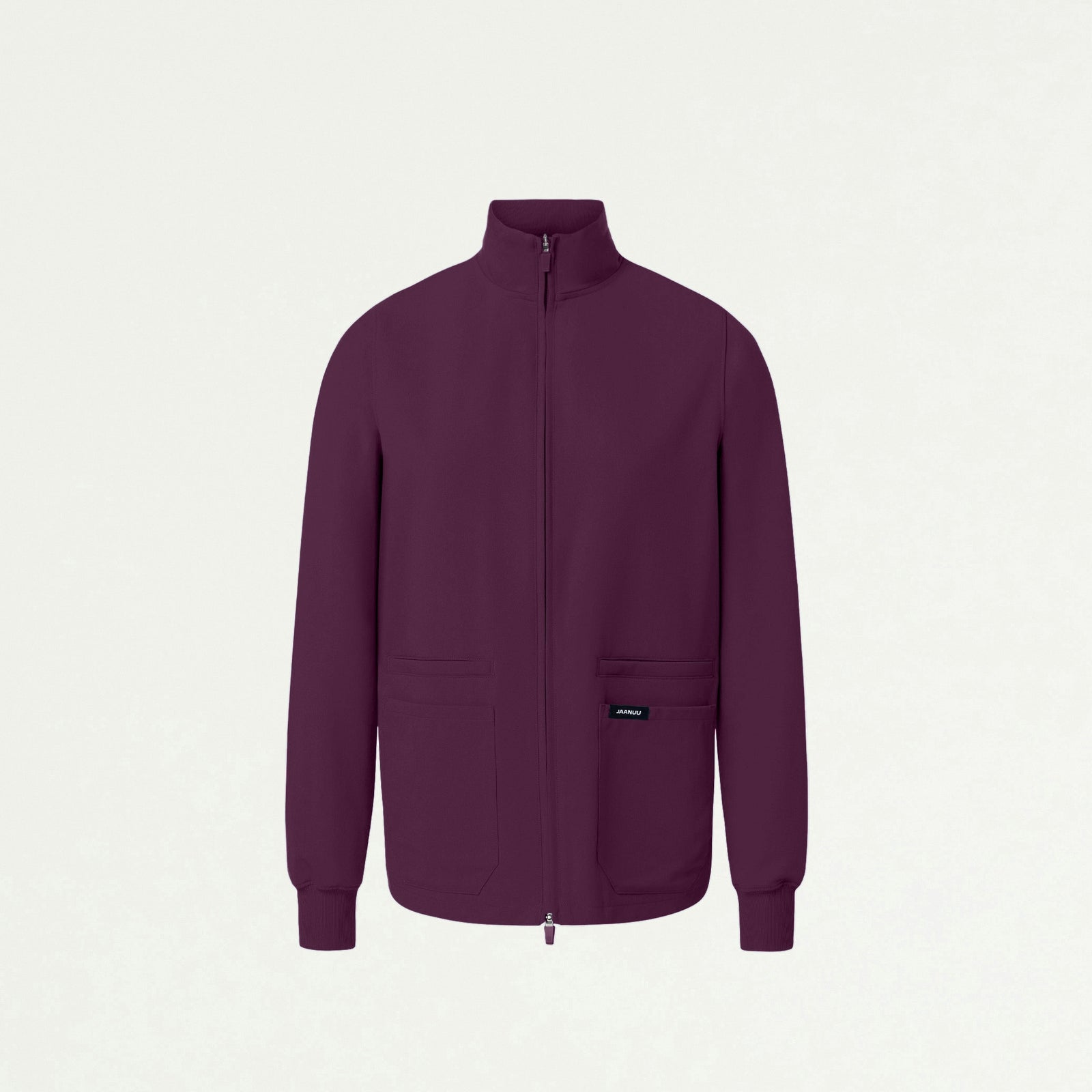 Ceri Essential 6-Pocket Scrub Jacket - Dark Amethyst - WOMEN'S JACKETS - Jaanuu