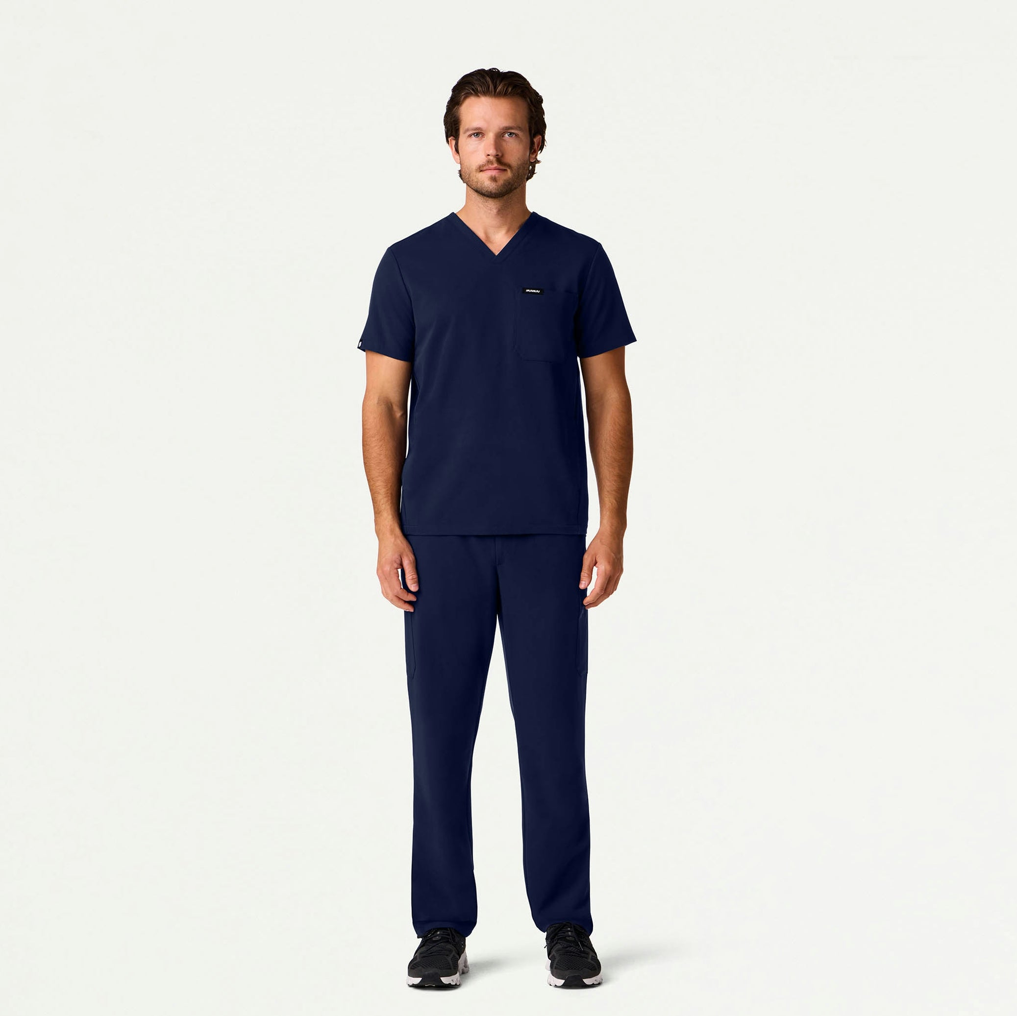 The Henri Essential Scrub Set - Midnight Navy