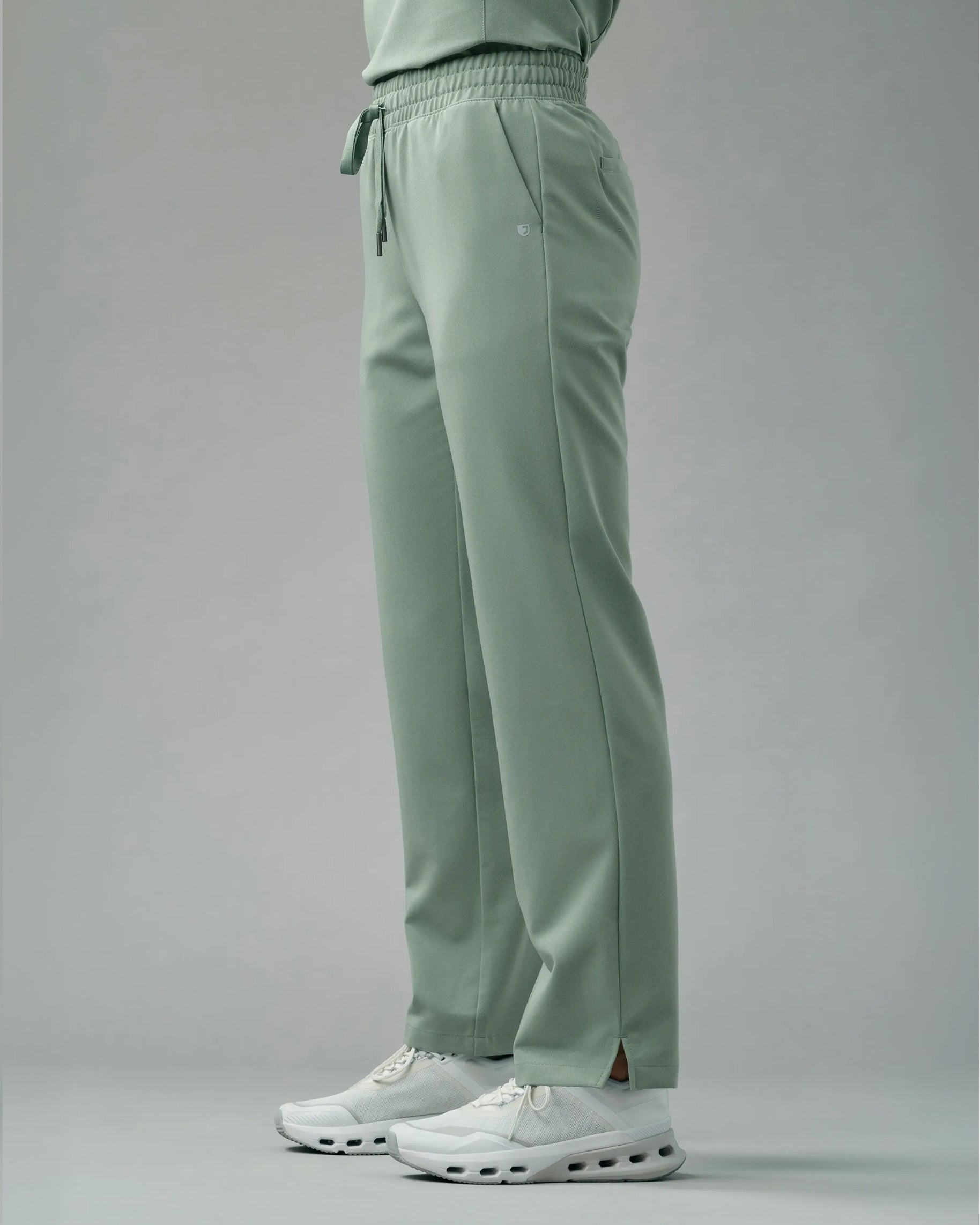 Kerr High Waisted Scrub Pant - Surf | JAANUU