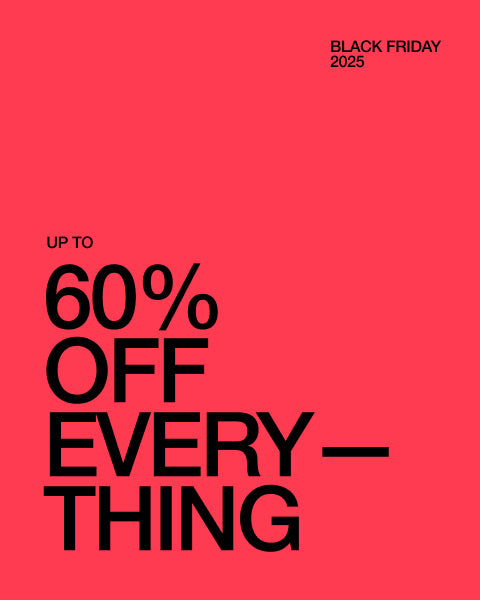 Image with text, "Black Friday 2025: Up to 60% Off Everything". - Women Nav Tile
