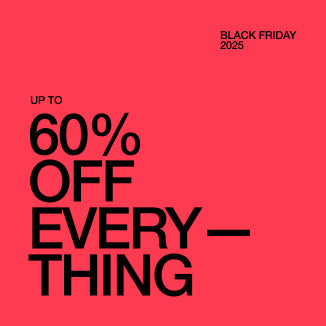 Image with text, "Black Friday 2025: Up to 60% Off Everything". - Women Nav Tile