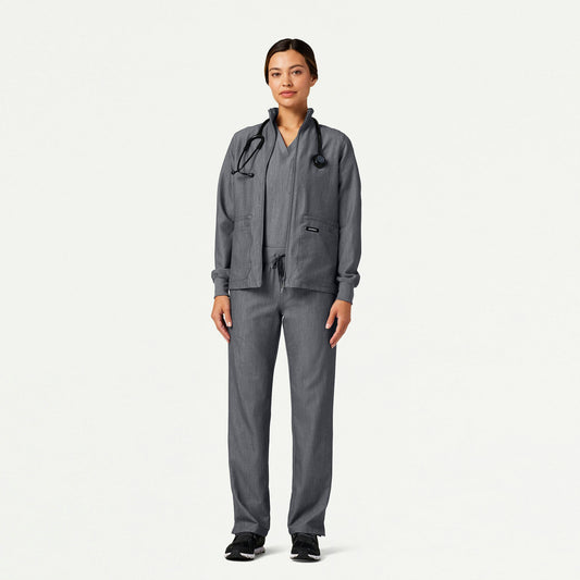 The Rodin Jacket Scrub Set - Heather Gray