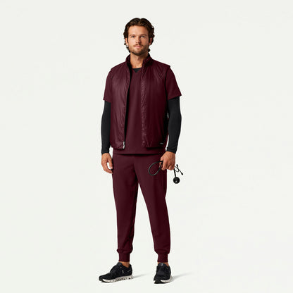 The Geiger Tri-Layer Scrub Set - Burgundy