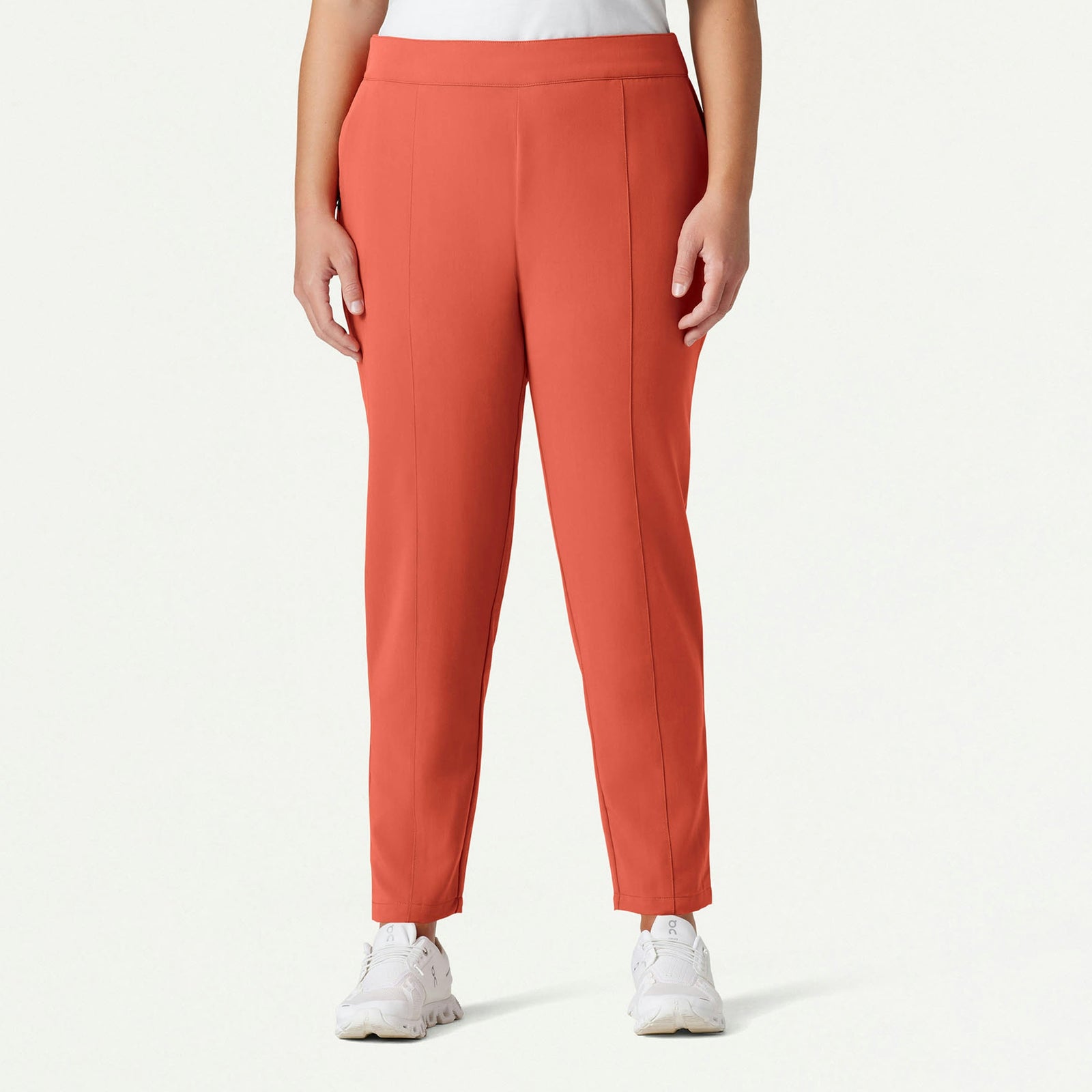Lio Tapered 5-Pocket Scrub Pant - Terra - WOMEN'S PANTS - Jaanuu