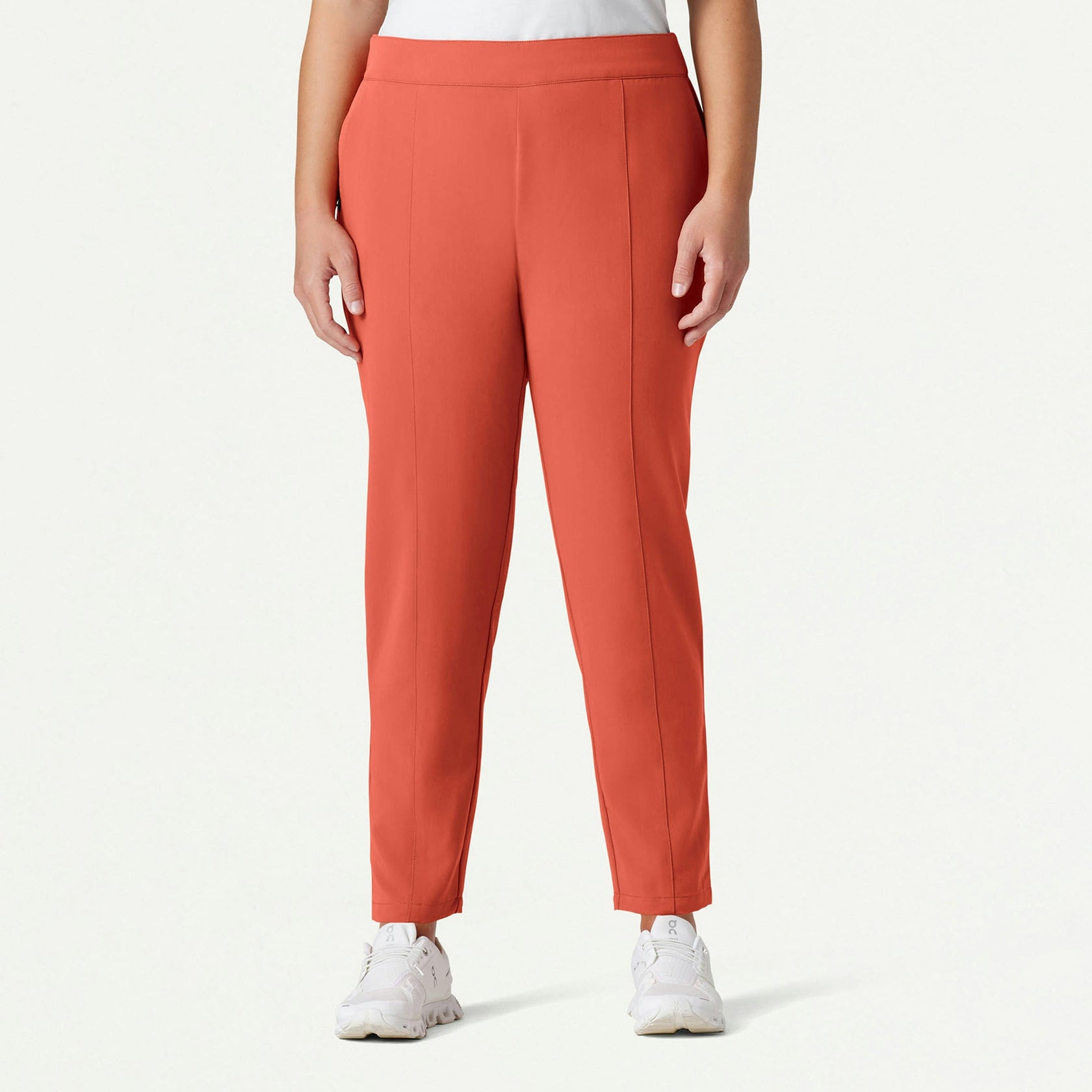 Lio Tapered 5-Pocket Scrub Pant - Terra - WOMEN'S PANTS - Jaanuu
