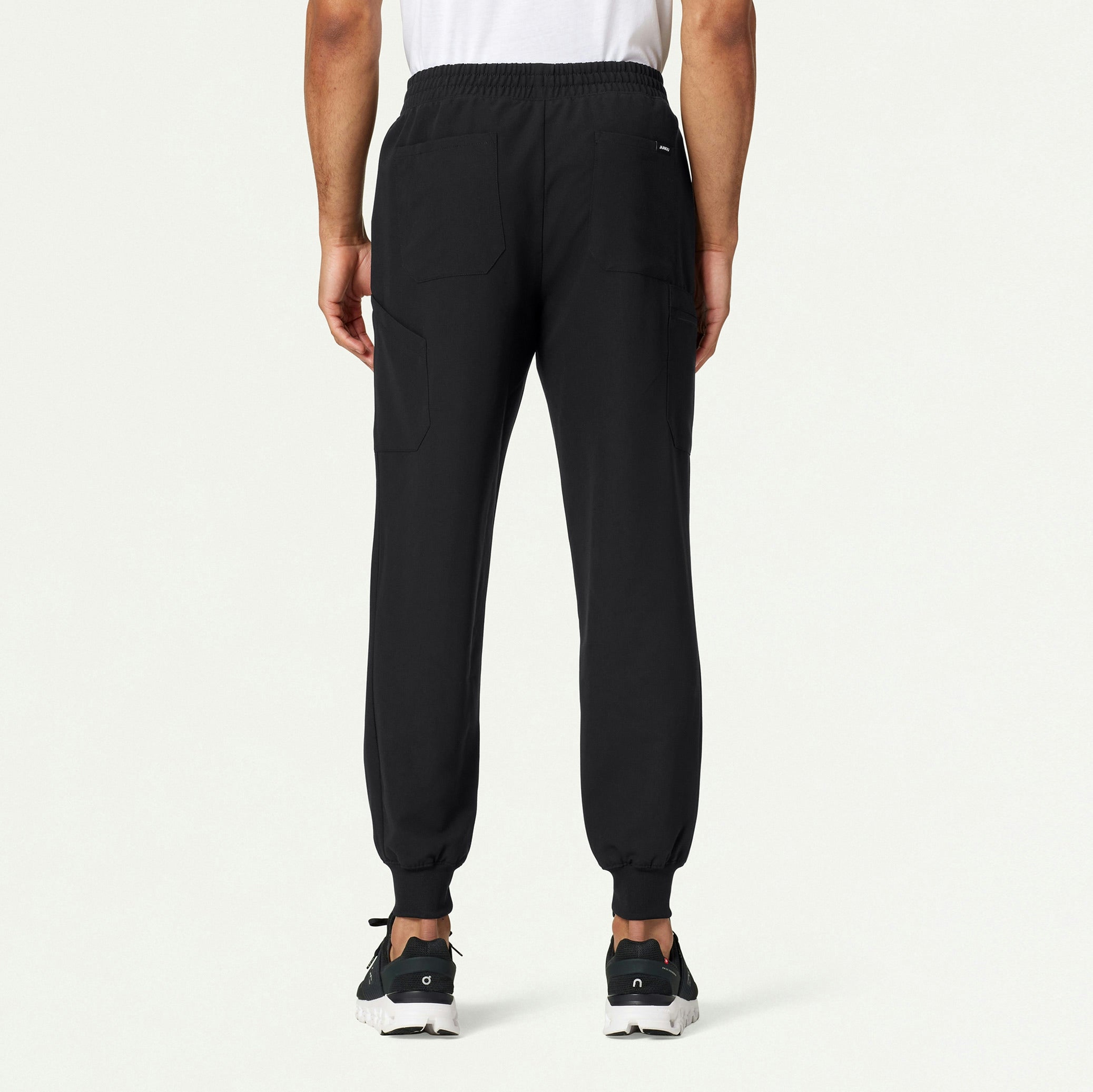 The Geiger Vest Scrub Set - Black