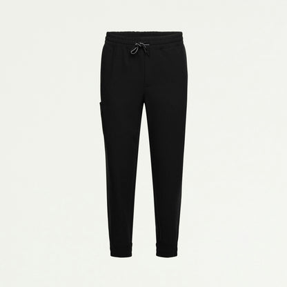 Cobot 8-Pocket Scrub Jogger - Black - MEN'S PANTS - Jaanuu