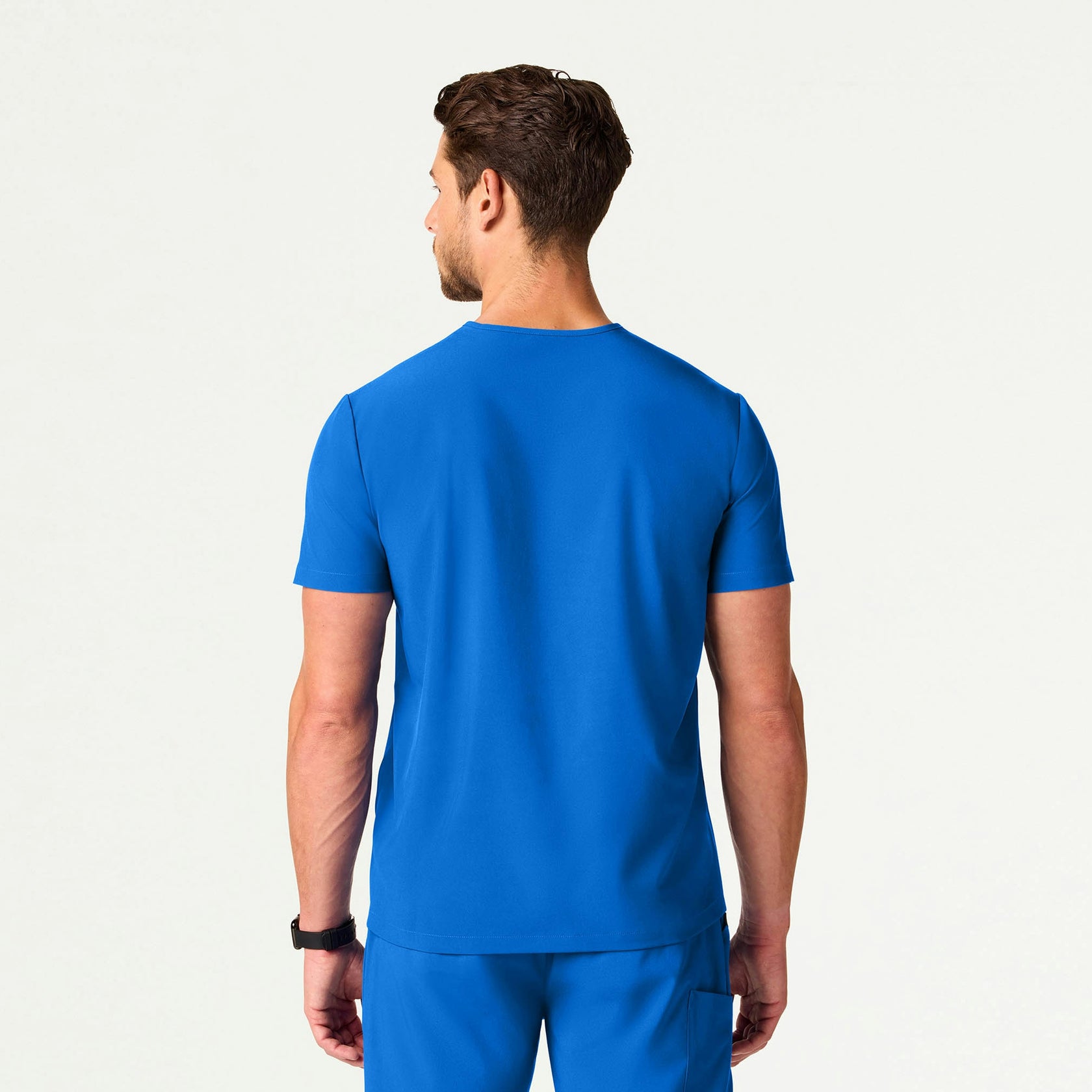 Bron ULTRAlite™ 3-Pocket Scrub Top - Royal Blue - MEN'S TOPS - Jaanuu