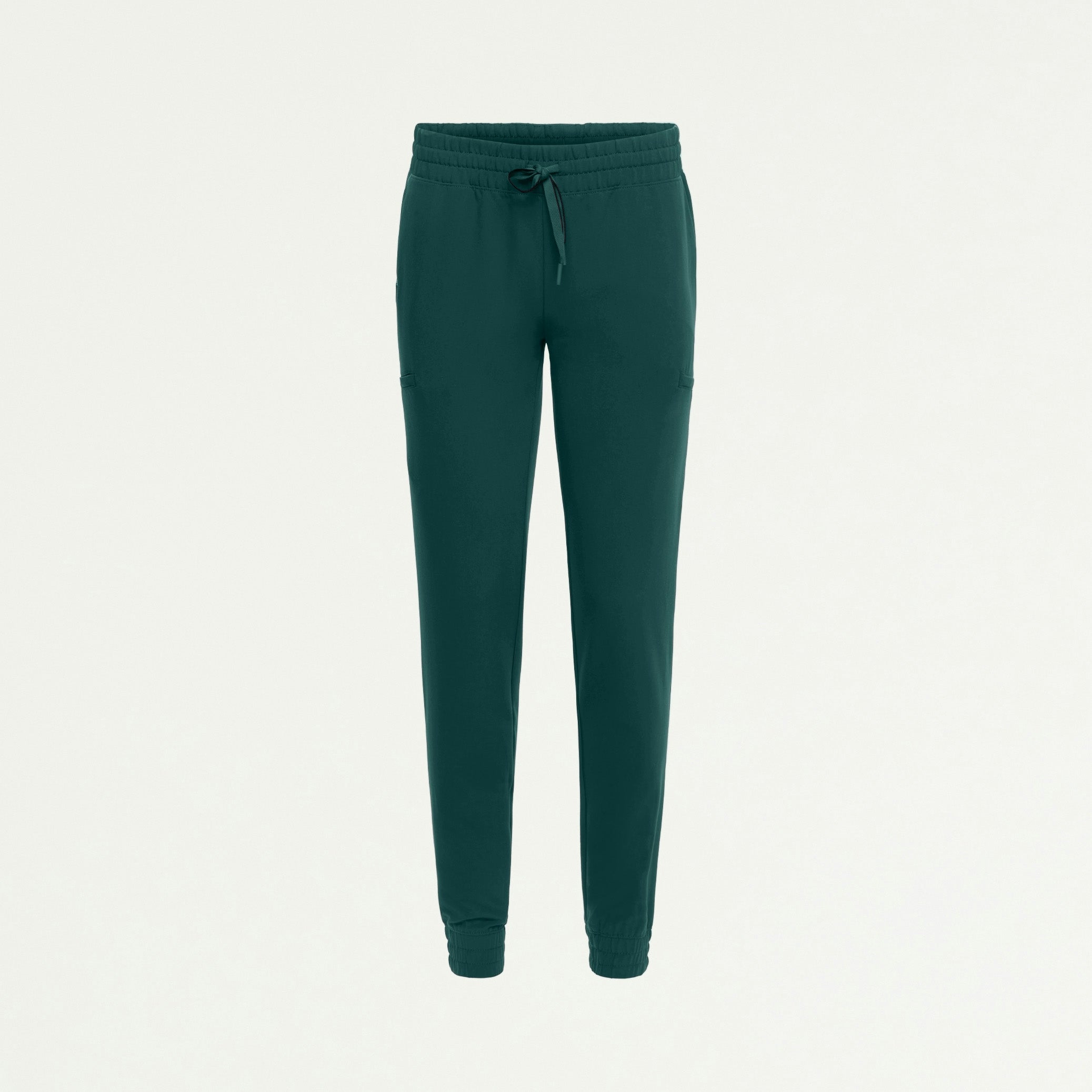 Jace Skinny On-the-Go Scrub Jogger - Midnight Green - WOMEN'S PANTS - Jaanuu