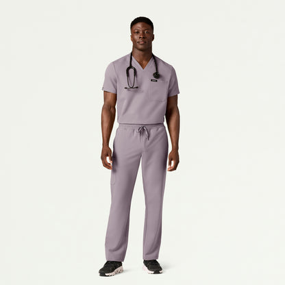 Holmes Everyday 1-Pocket Scrub Top - Chrome - MEN'S TOPS - Jaanuu