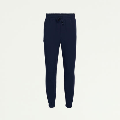 Rhodes Slim Crossover Scrub Jogger - Midnight Navy - MEN'S PANTS - Jaanuu