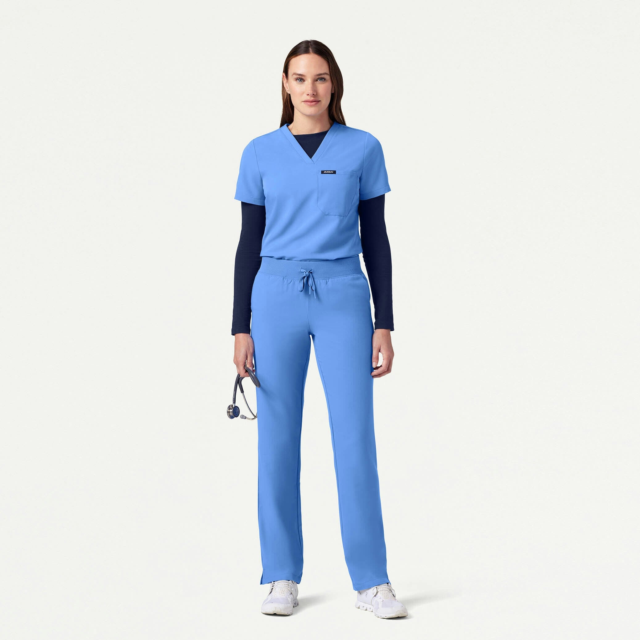 The Rodin Underscrub Set - Ceil Blue