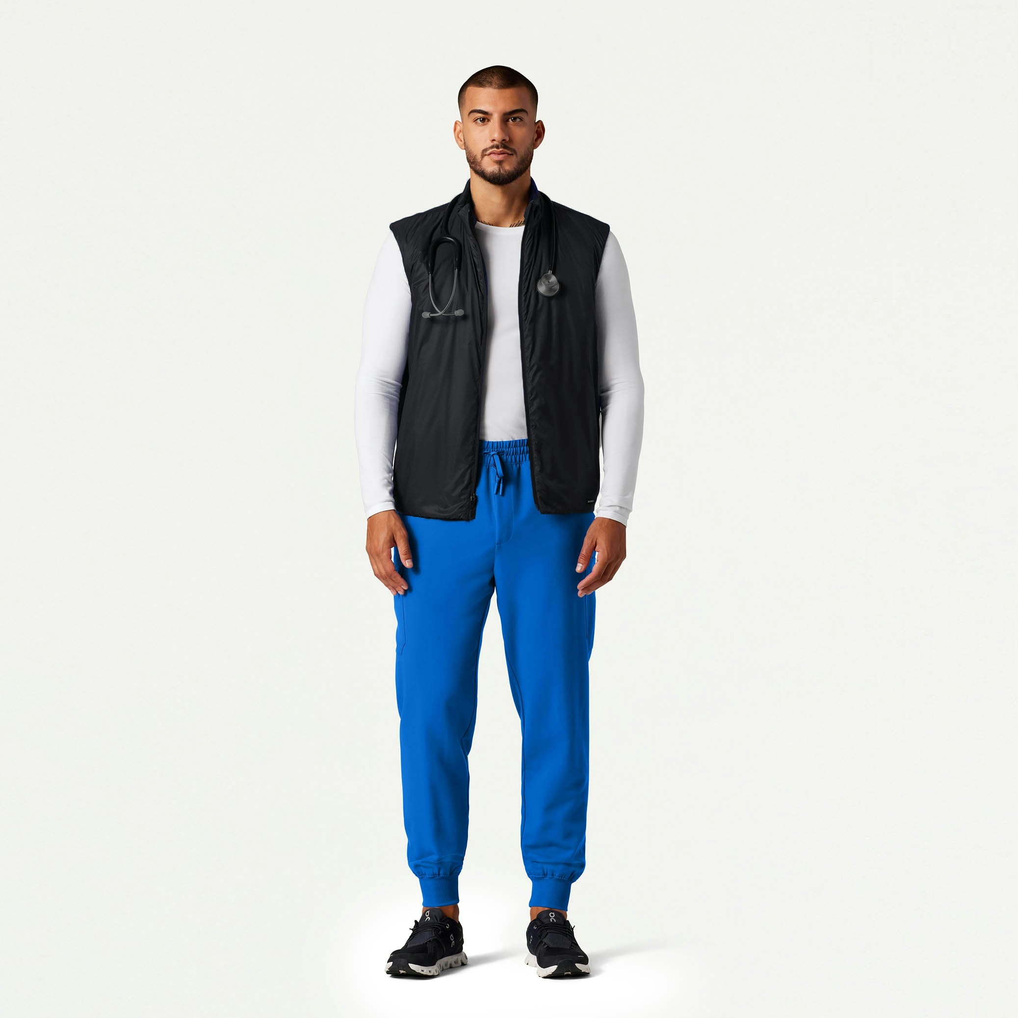 The Geiger Dual-Layer Scrub Set - Royal Blue