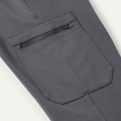 The Newland Essential Scrub Set - Heather Gray