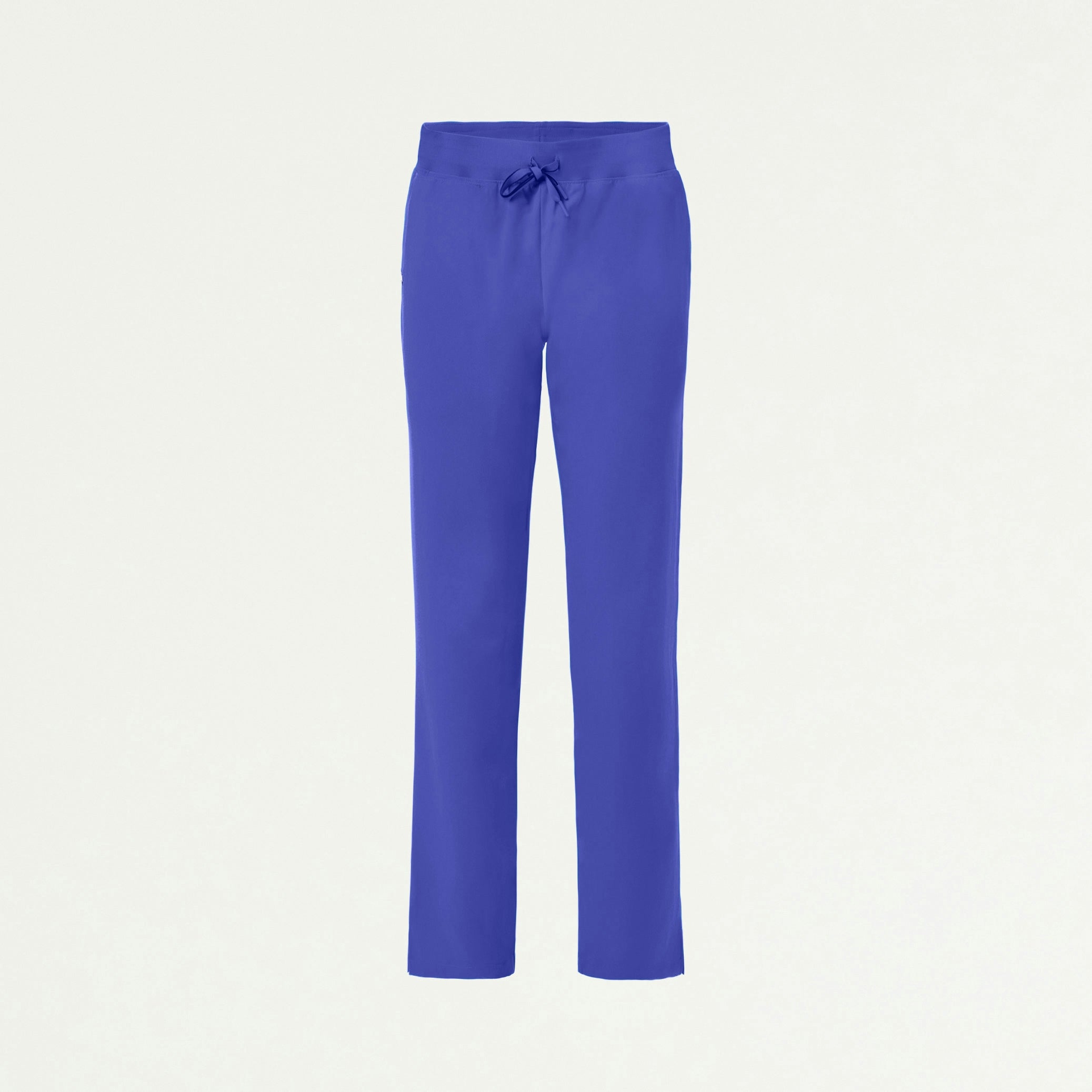 Xenos Essential Knit-Waist Scrub Pant - Moon Blue - WOMEN'S PANTS - Jaanuu