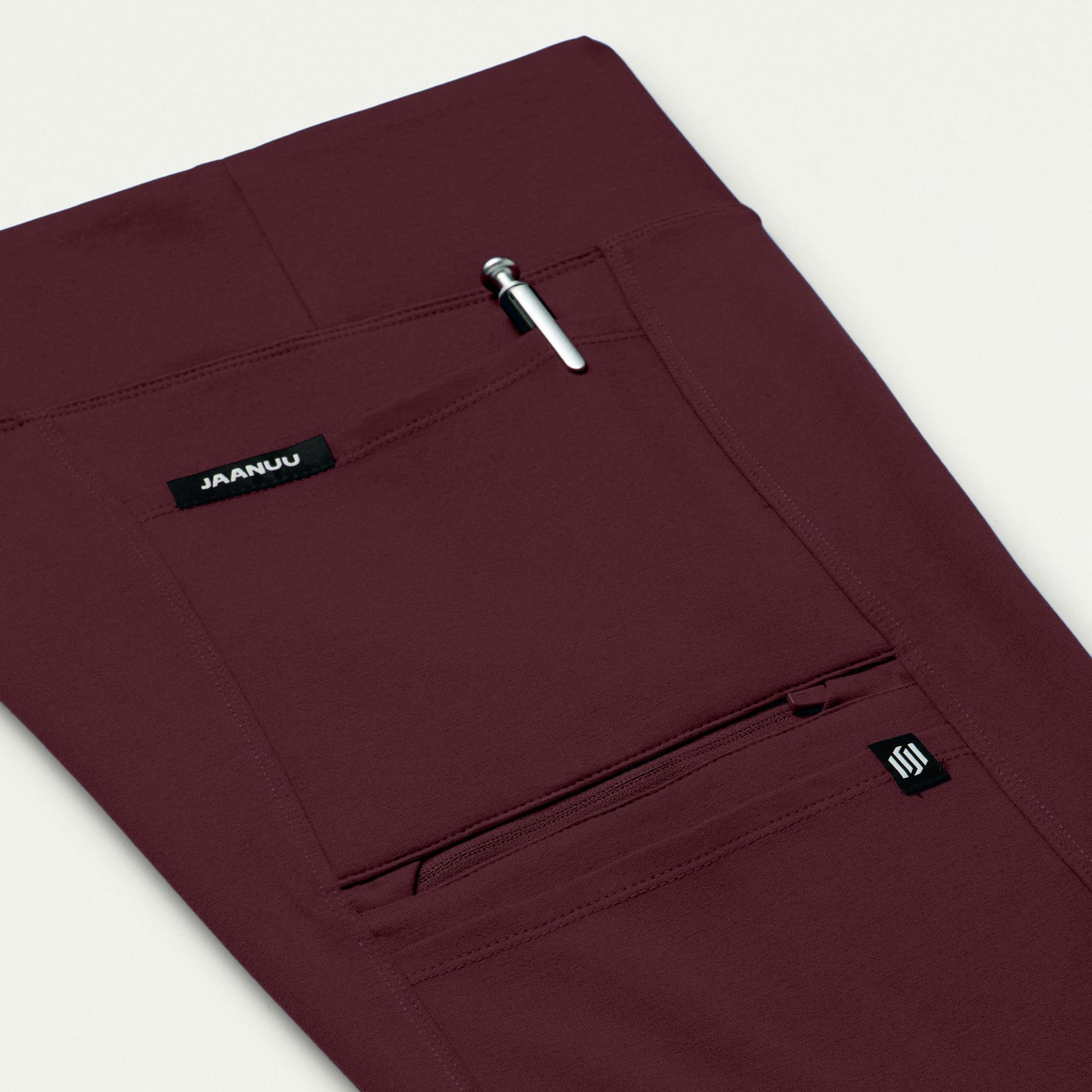 Perri ULTRAsoft Yoga Scrub Pant - Raisin - WOMEN'S PANTS - Jaanuu