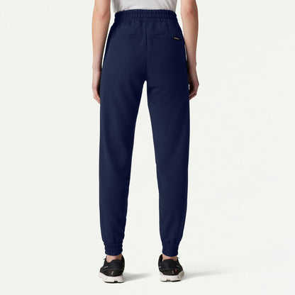 Kerr 365 High Waisted Scrub Jogger - Midnight Navy - WOMEN'S PANTS - Jaanuu