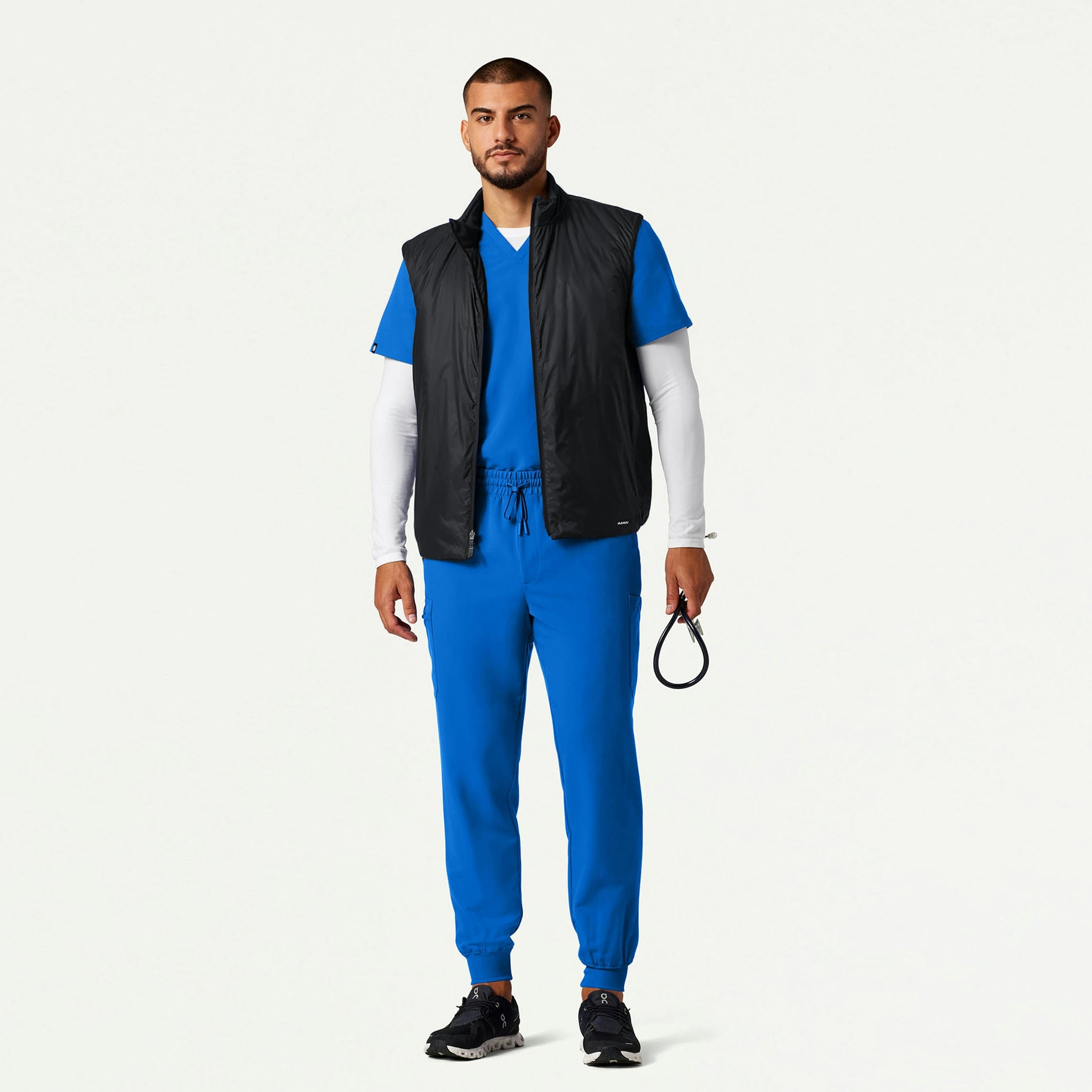 The Geiger Tri-Layer Scrub Set - Royal Blue