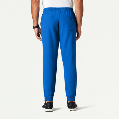 Cobot 8-Pocket Scrub Jogger - Royal Blue - MEN'S PANTS - Jaanuu