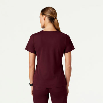 Cesi Slim ULTRAsoft Scrub Top - Storm Blue