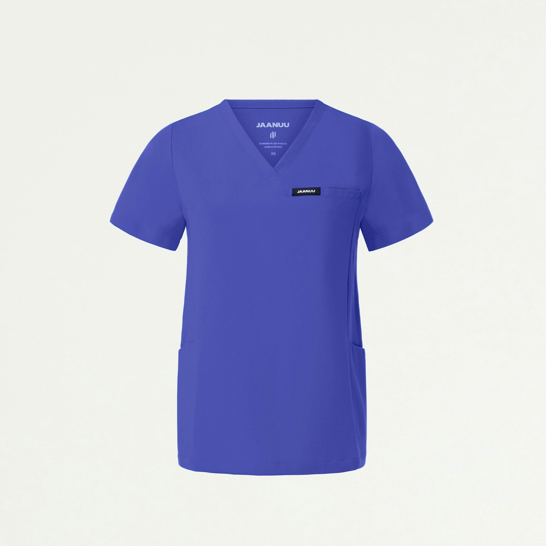 Magna 3-Pocket Scrub Top - Moon Blue - WOMEN'S TOPS - Jaanuu