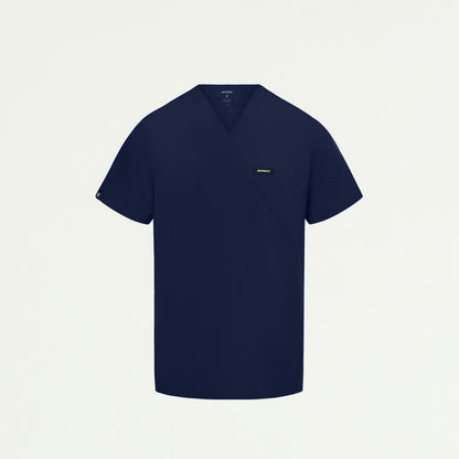 Bron ULTRAlite™ 3-Pocket Scrub Top - Midnight Navy - MEN'S TOPS - Jaanuu