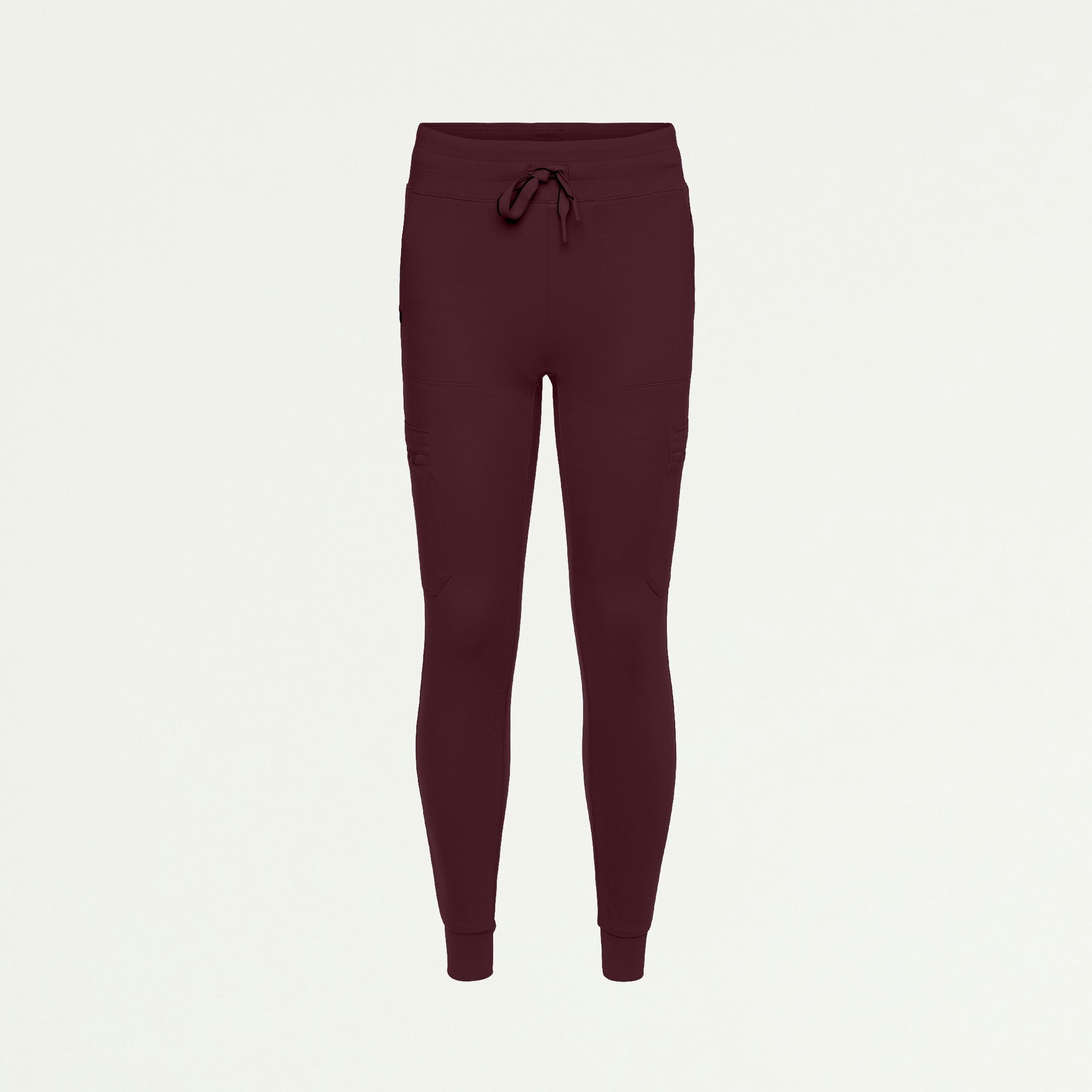 Kait 10-Pocket Skinny ULTRAsoft Scrub Jogger - Raisin - WOMEN'S PANTS - Jaanuu