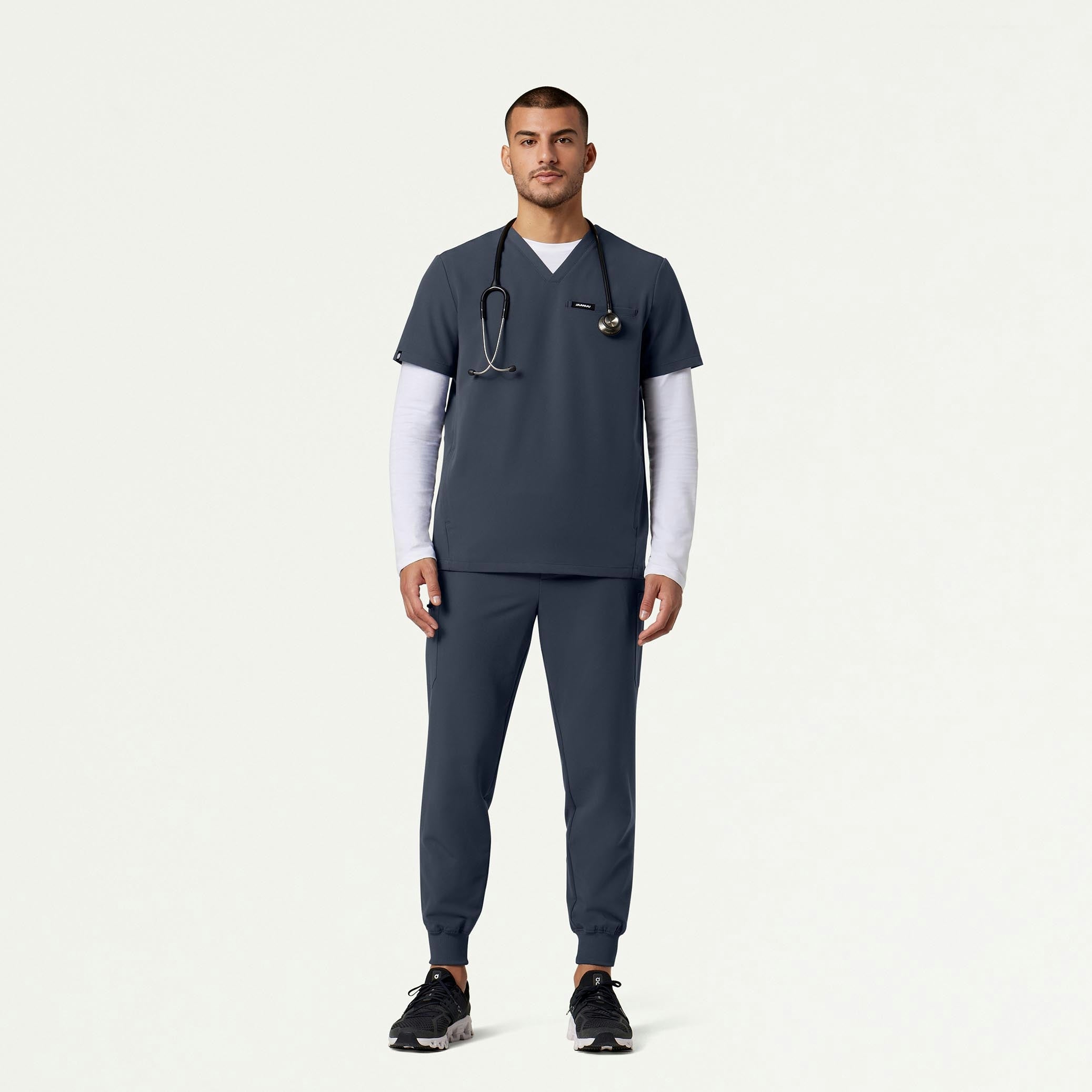 The Geiger Underscrub Set - Carbon Gray
