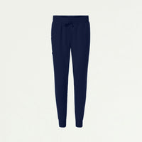 Silex Slim Knit-Waist Scrub Jogger - Midnight Navy