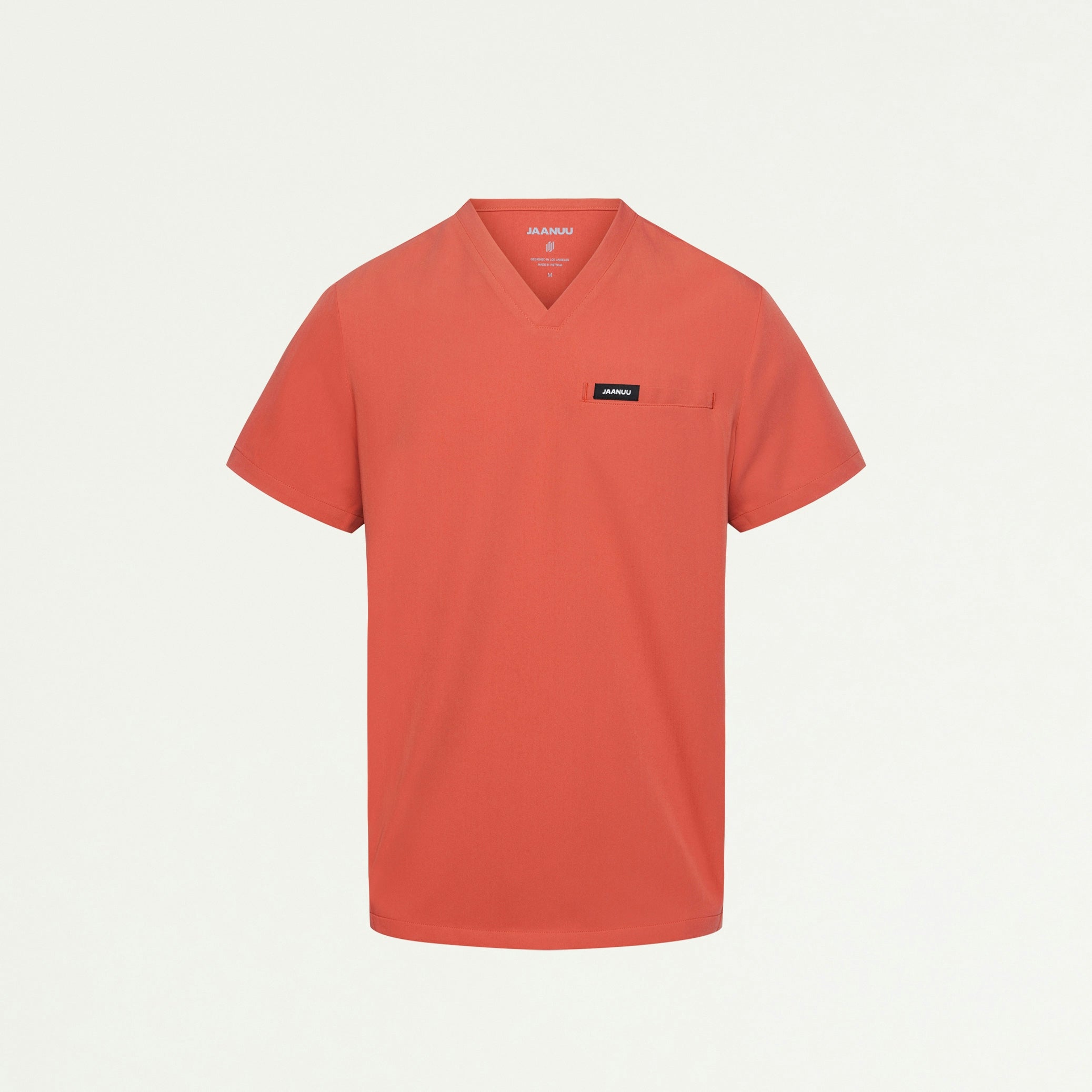 Platt 3-Pocket Scrub Top - Terra - MEN'S TOPS - Jaanuu