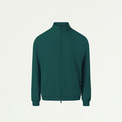 Wolfe Everyday 6-Pocket Scrub Jacket - Midnight Green - MEN'S JACKETS - Jaanuu