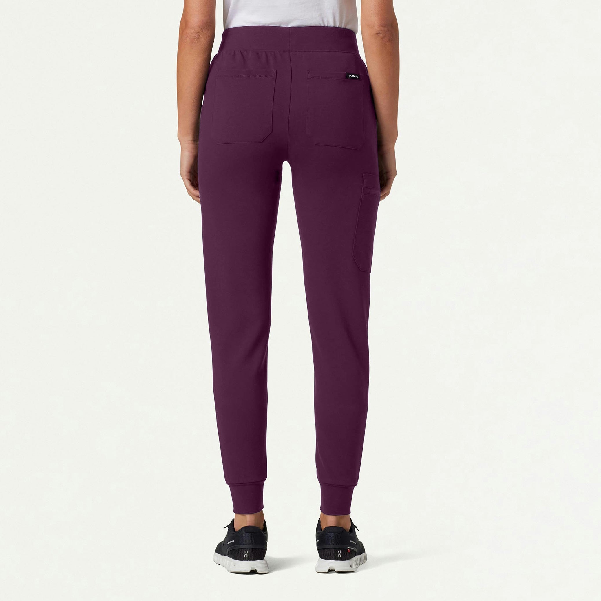 Rubi Slim ULTRAsoft Scrub Jogger - Dark Amethyst - WOMEN'S PANTS - Jaanuu