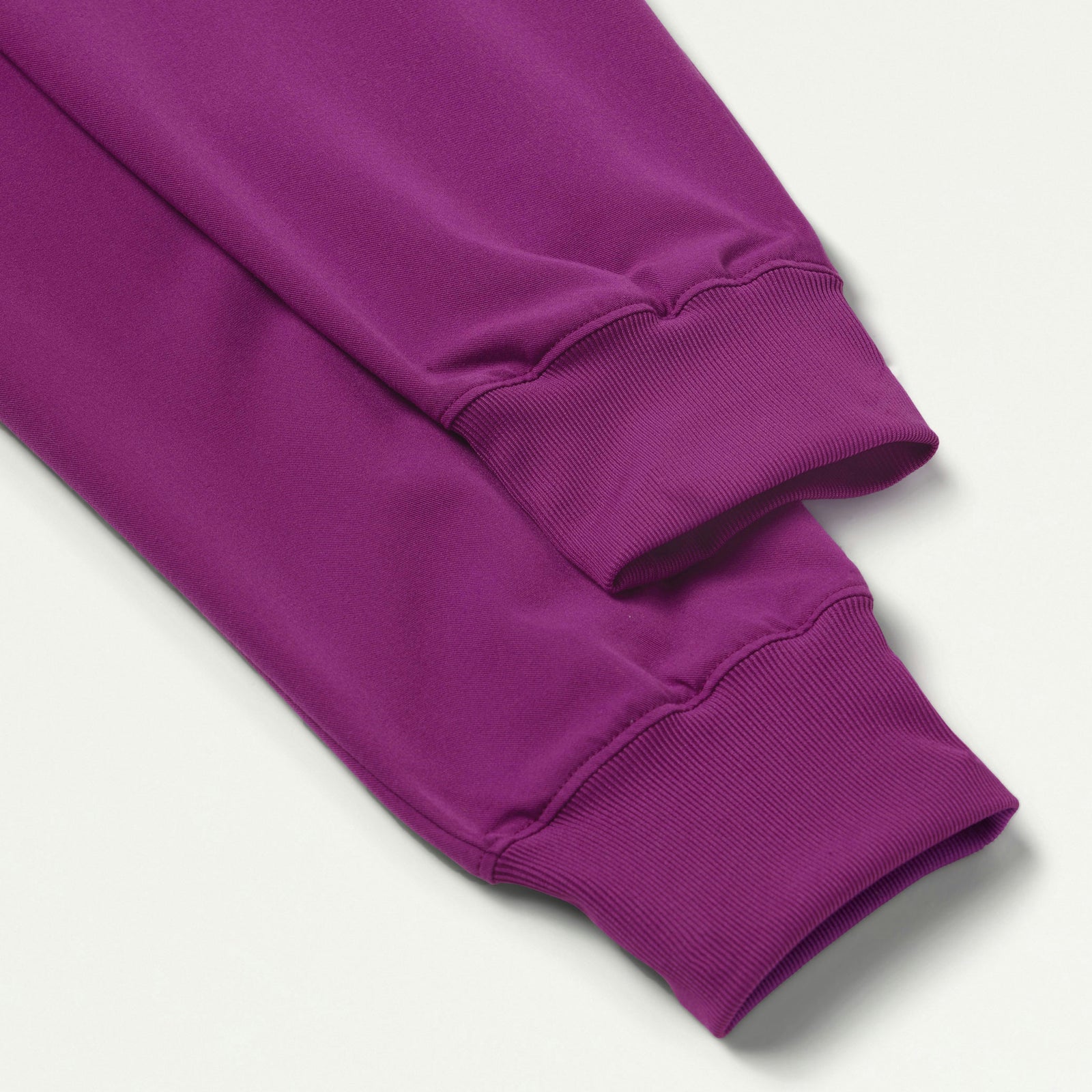 Silex Slim Knit-Waist Scrub Jogger - Vivid Purple - WOMEN'S PANTS - Jaanuu