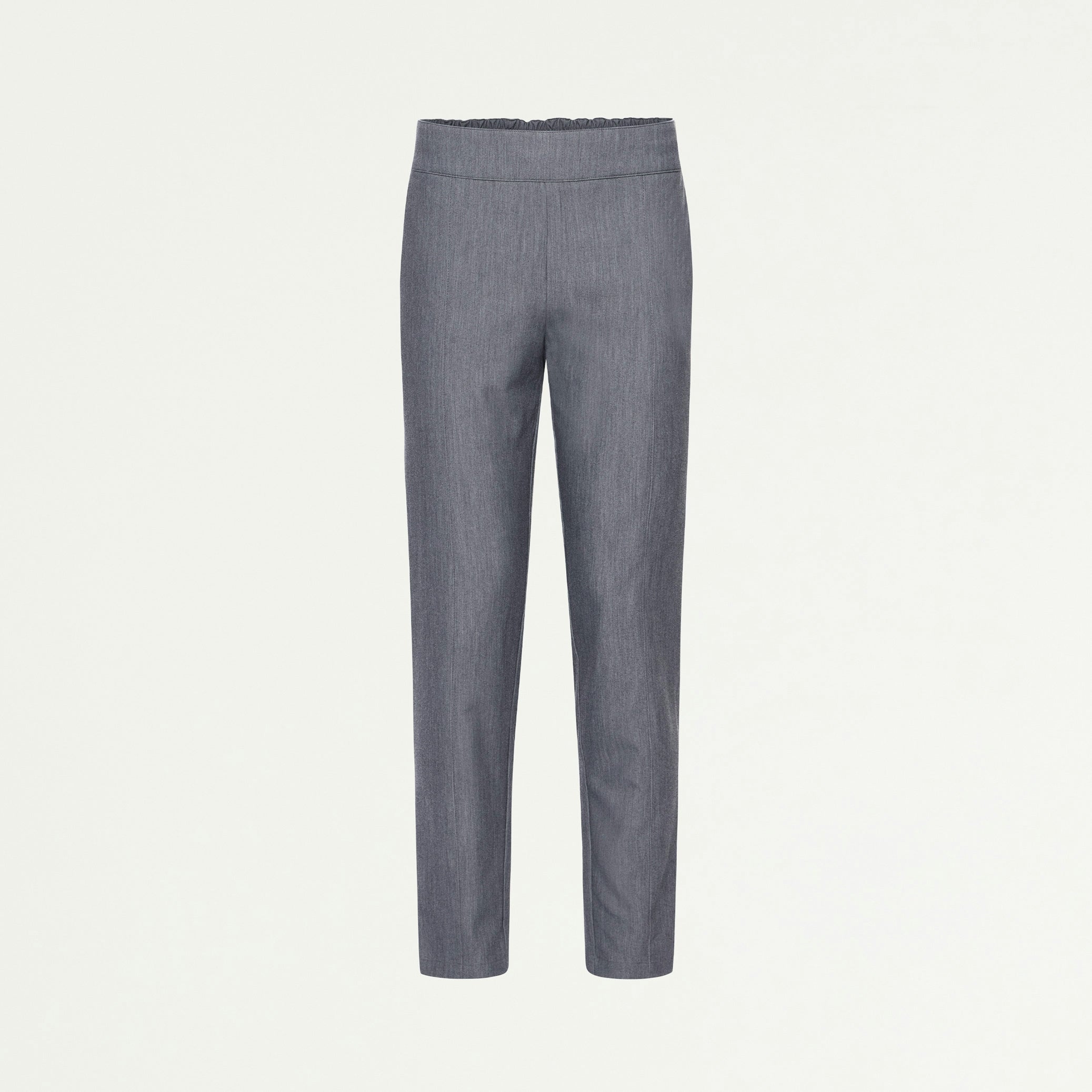Lio Tapered 5-Pocket Scrub Pant - Heather Gray - WOMEN'S PANTS - Jaanuu
