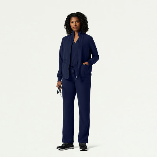The Yuri Jacket Scrub Set - Midnight Navy