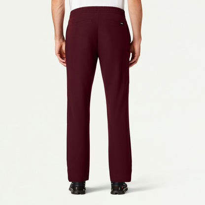 Rhodes Everyday Straight-Leg Scrub Pant - Burgundy JAANUU Rhodes Everyday Straight-Leg Scrub Pant - Burgundy JAANUU