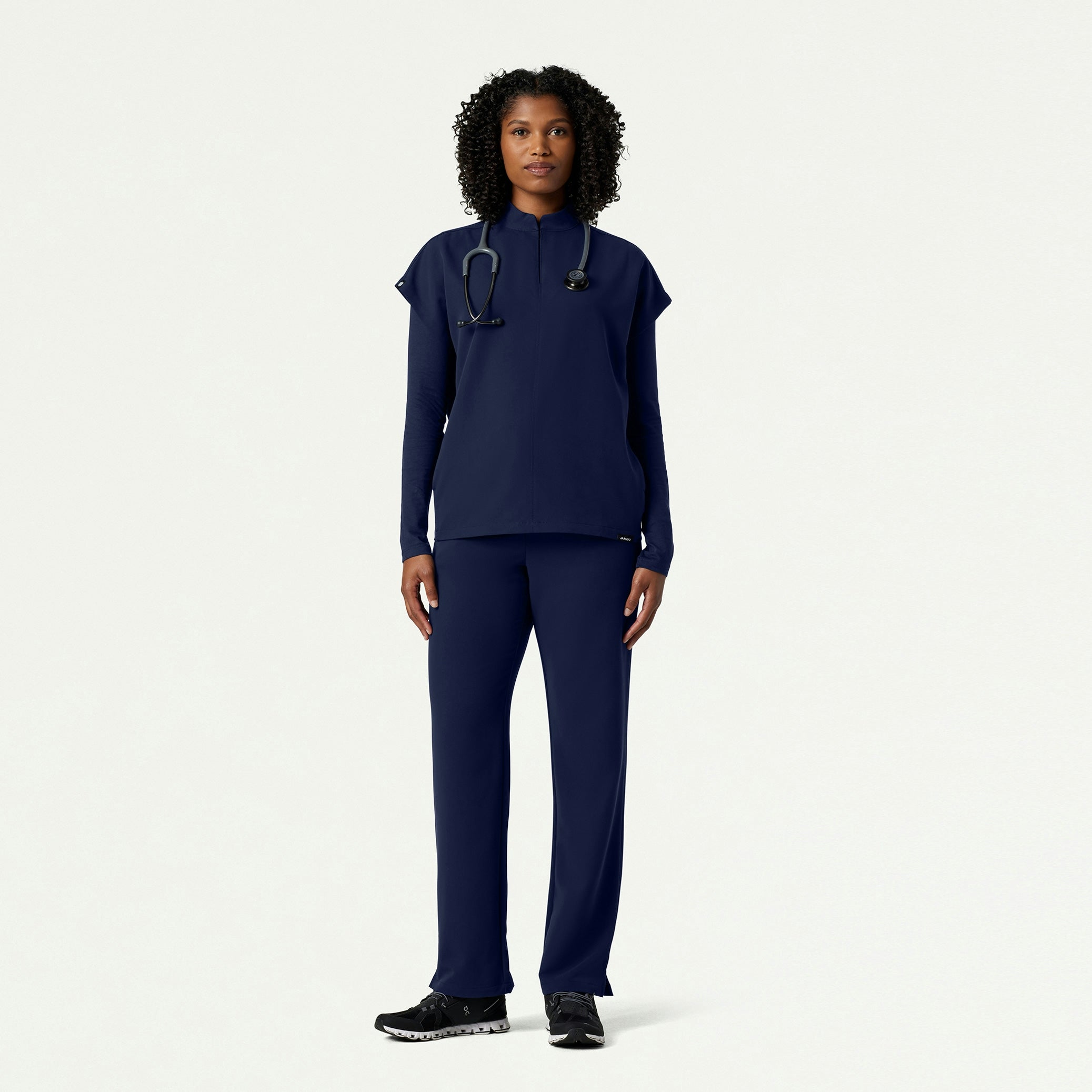 The Phoebe Underscrub Set - Midnight Navy