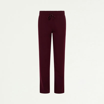 Kerr 365 High Waisted Scrub Pant - Burgundy - WOMEN'S PANTS - Jaanuu