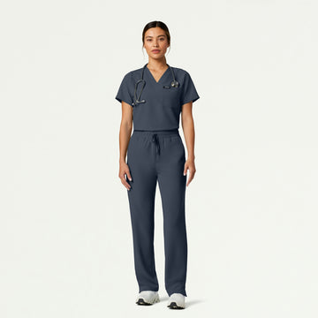 Kerr 365 High Waisted Scrub Pant - Black