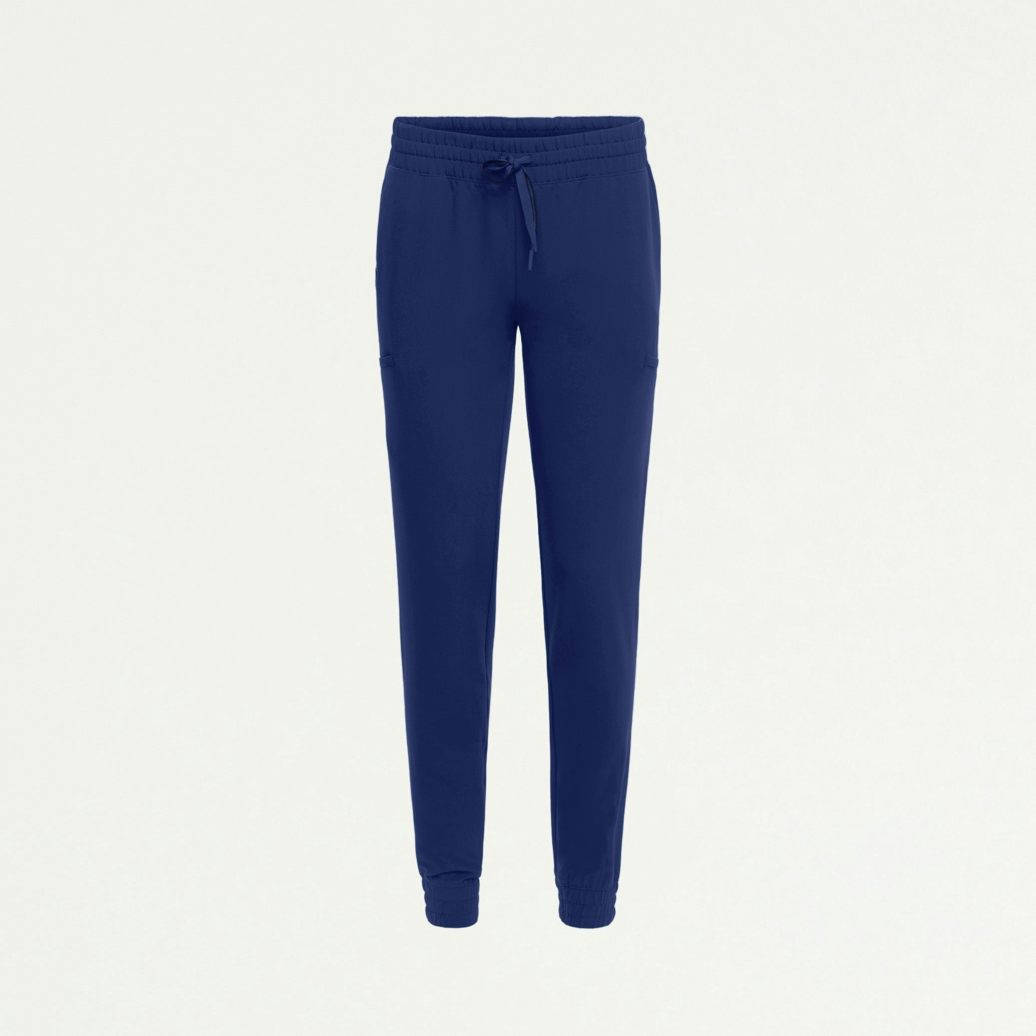 Jace Skinny On-the-Go Scrub Jogger - Navy Blue - WOMEN'S PANTS - Jaanuu