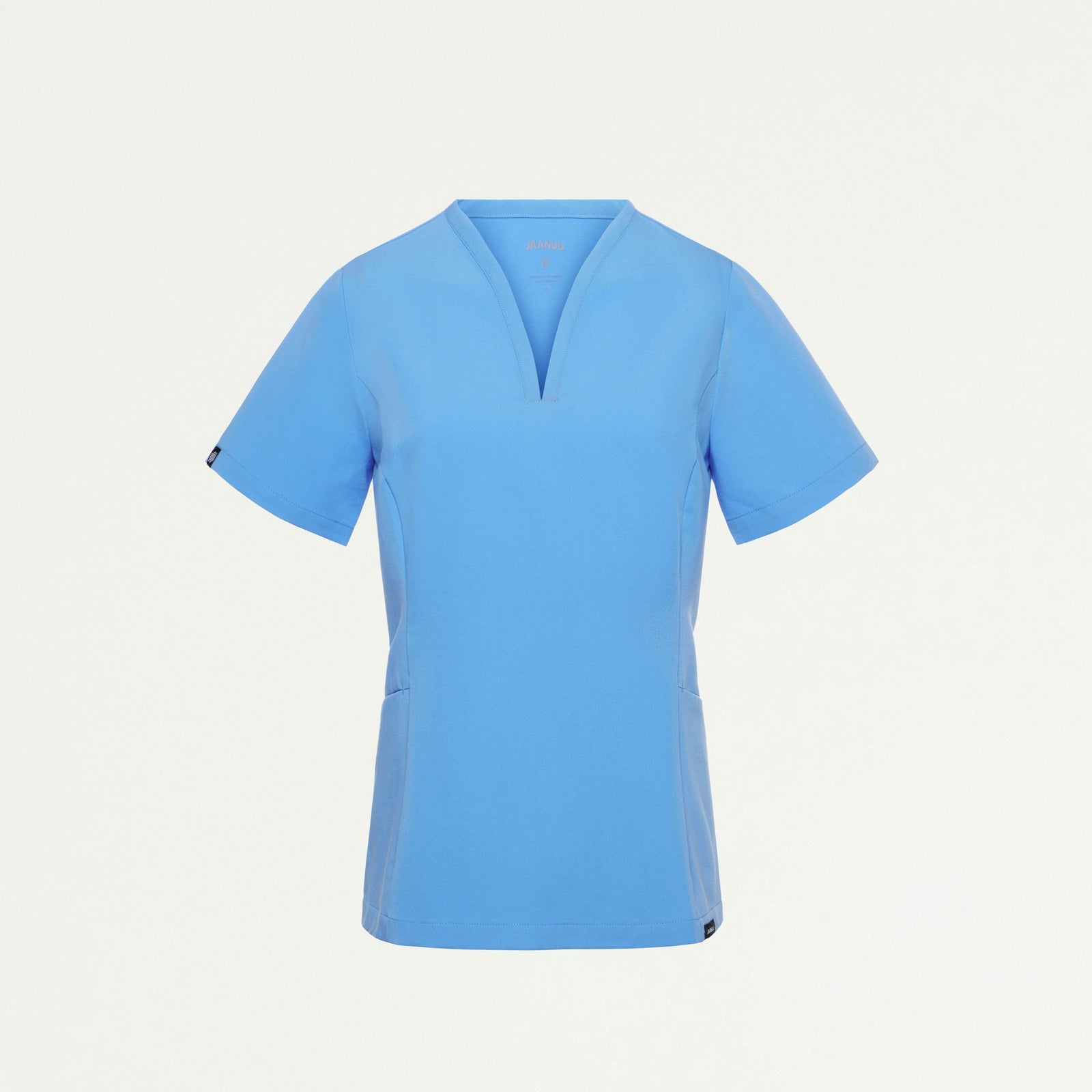 Calix Fit & Flare Scrub Top - Sky Blue - WOMEN'S TOPS - Jaanuu