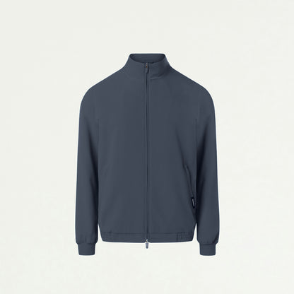Wolfe Everyday 6-Pocket Scrub Jacket - Carbon Gray - MEN'S JACKETS - Jaanuu