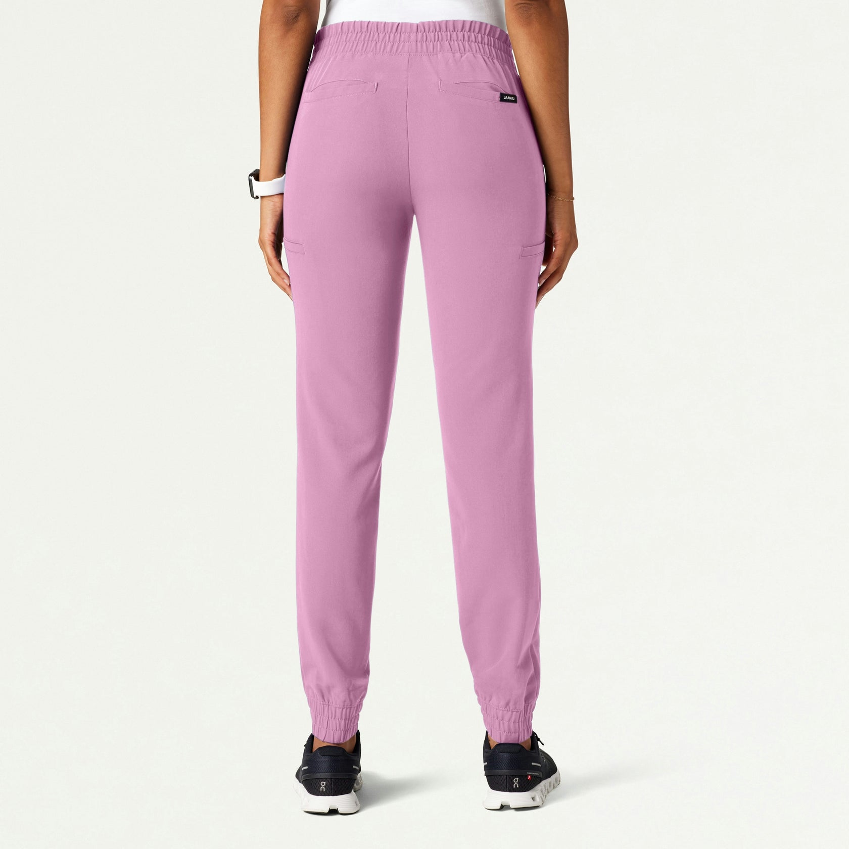 Jace Skinny On-the-Go Scrub Jogger - Light Magenta - WOMEN'S PANTS - Jaanuu