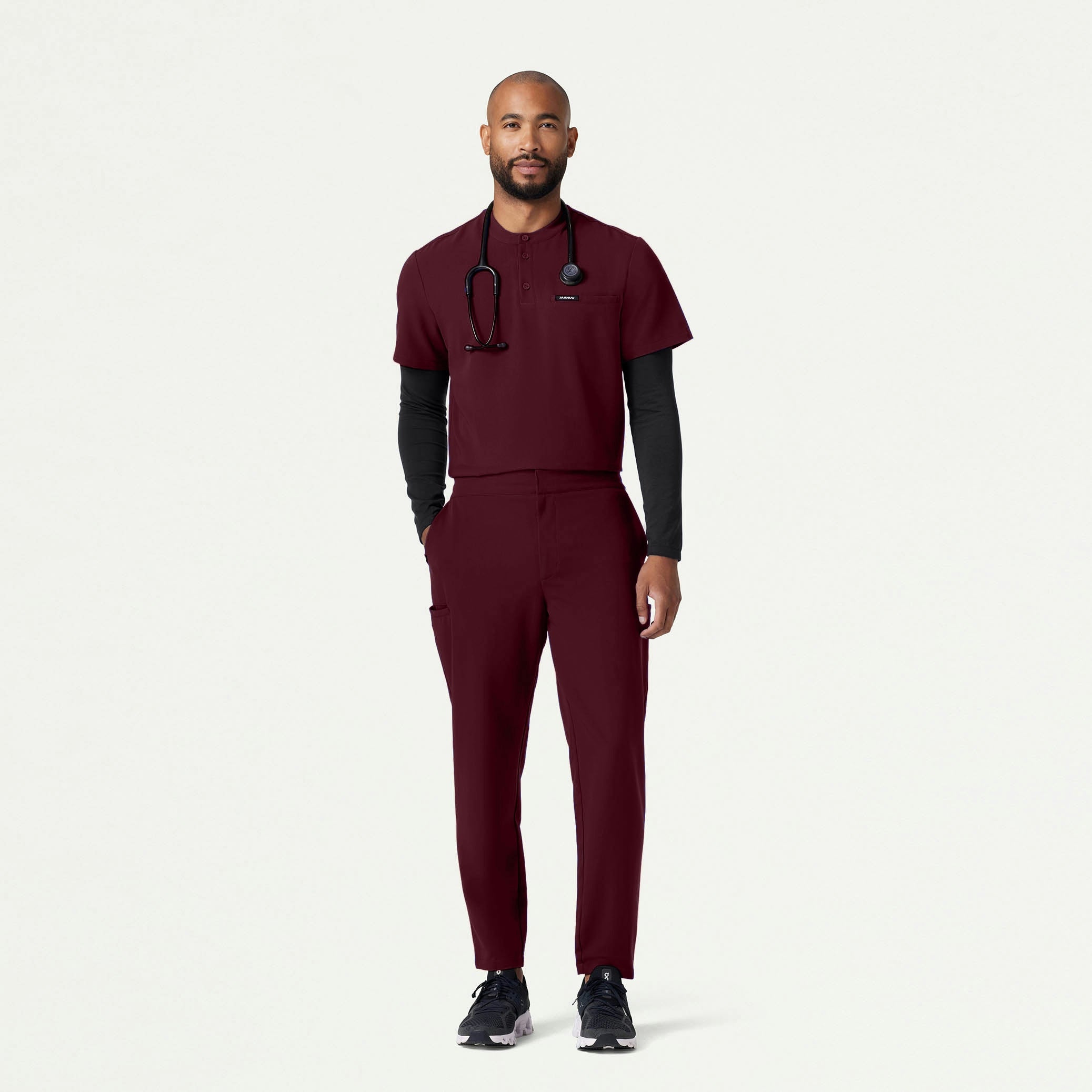 The Enzo Outlast® Underscrub Set - Burgundy